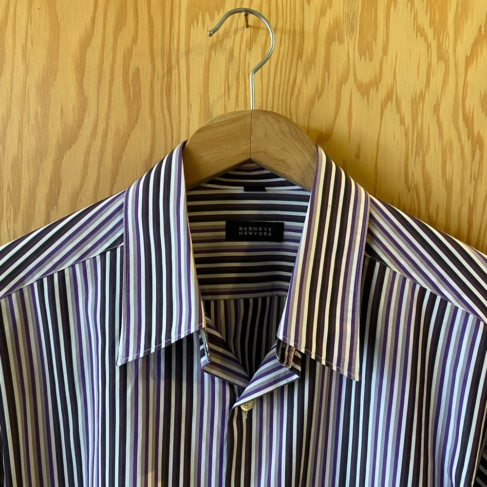 BARNEYS NY Men's Dress Shirt